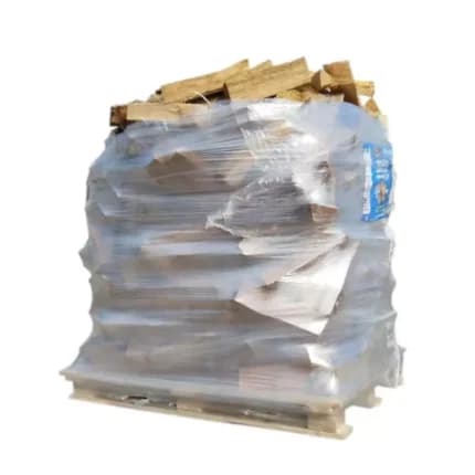 Brennholz – 25 cm – Bündel auf Palette (1,3 m³) – Extra Trocken