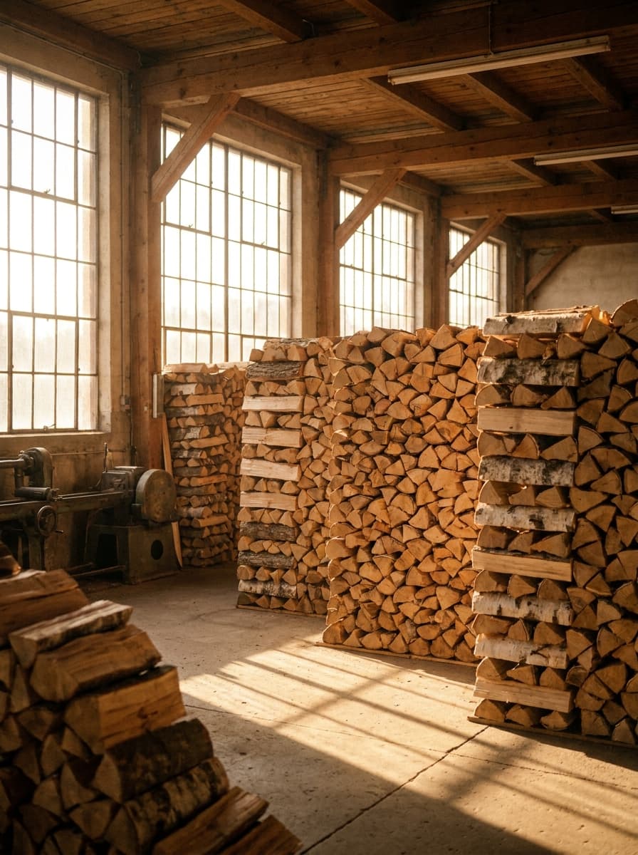 Holzlagerung Swiss Holz